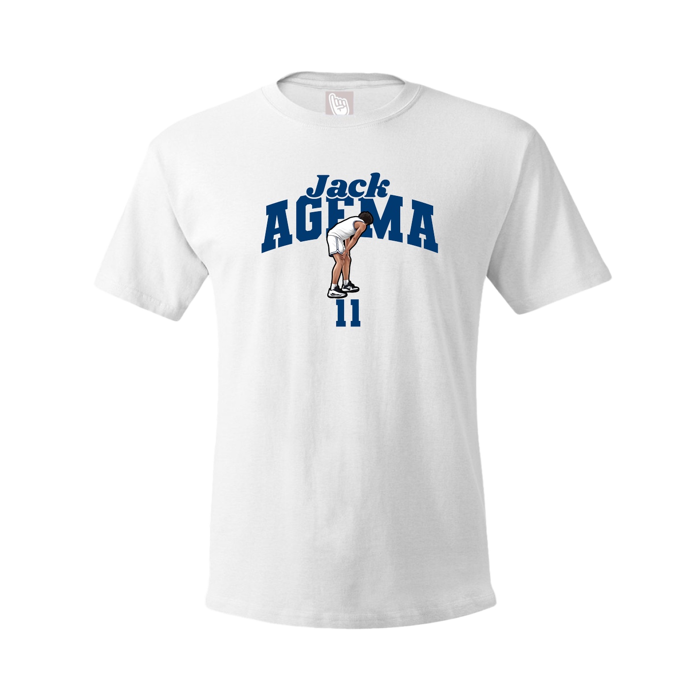 Youth Tee — Signature Arch in White