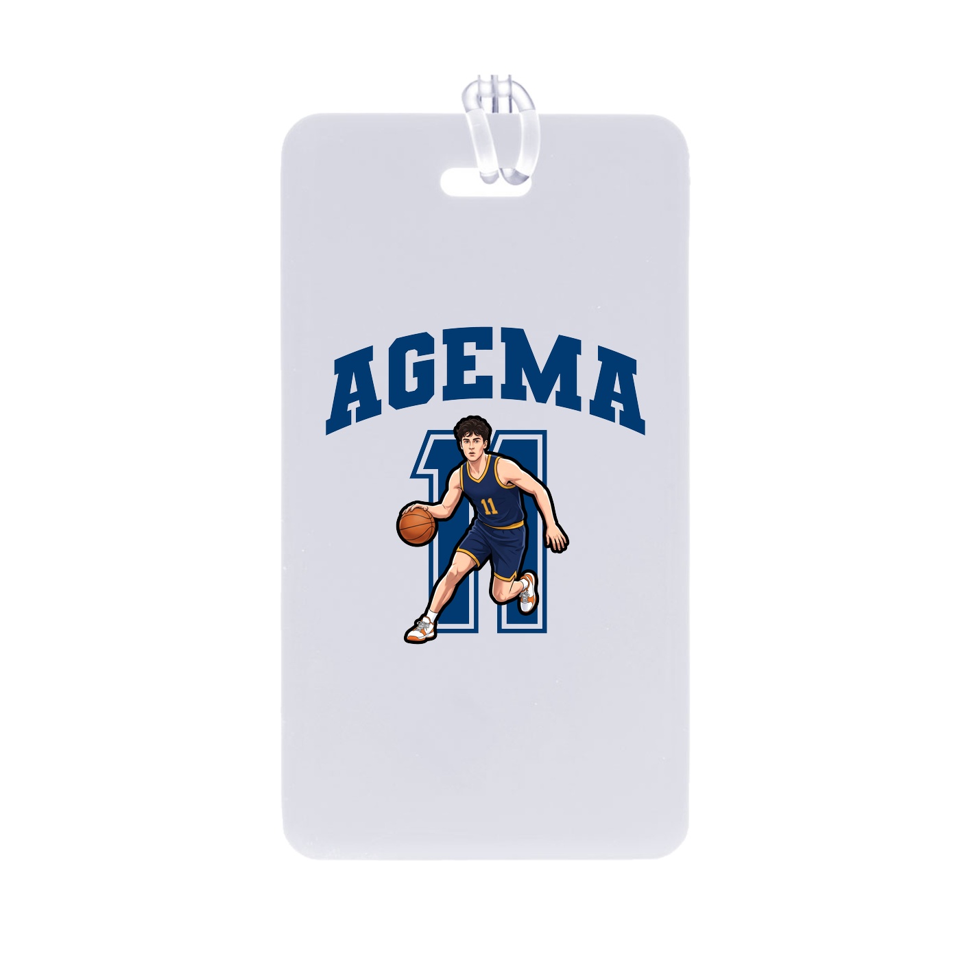 Bag Tag — Number in Classic