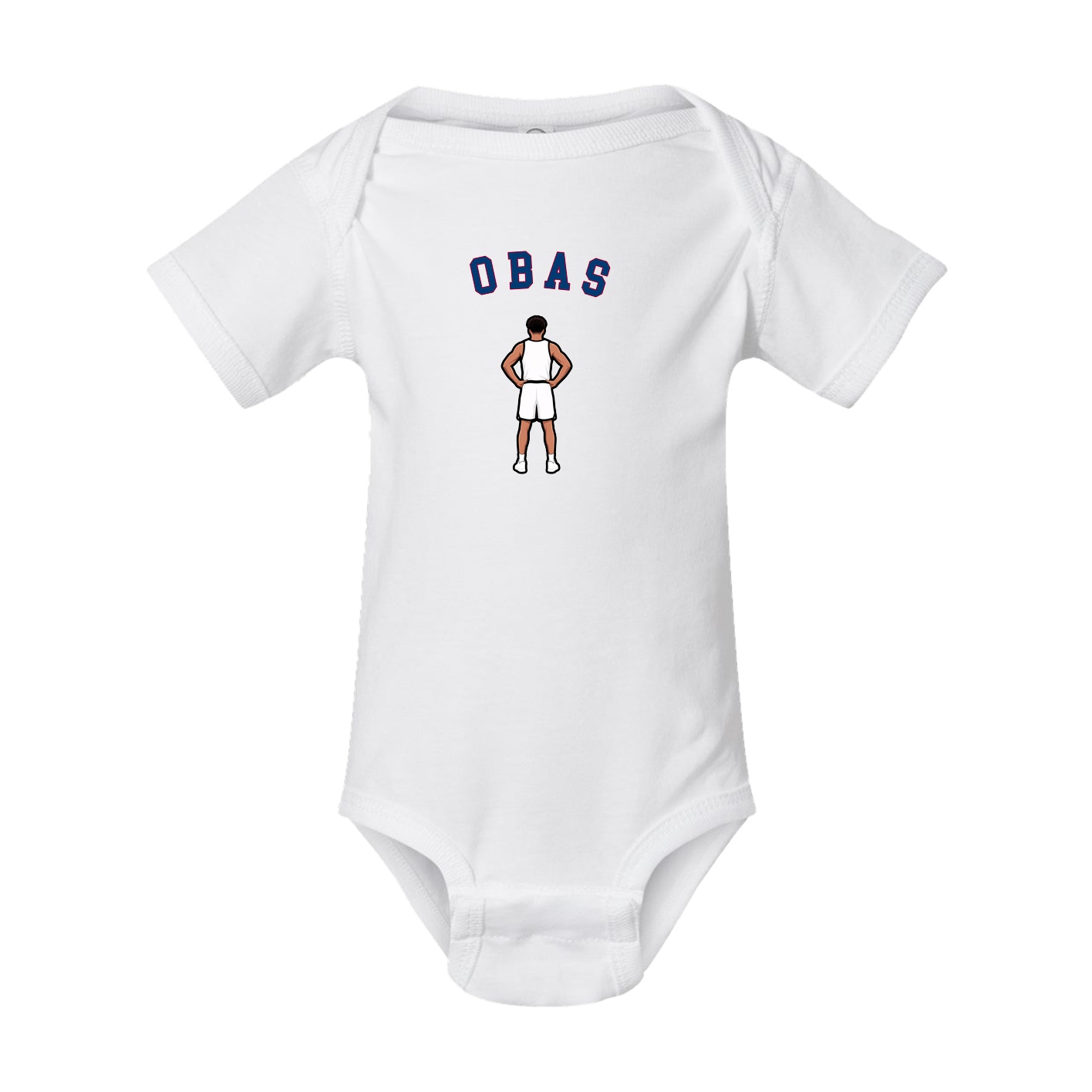 Baby Onesie — Shirsey Arch in White