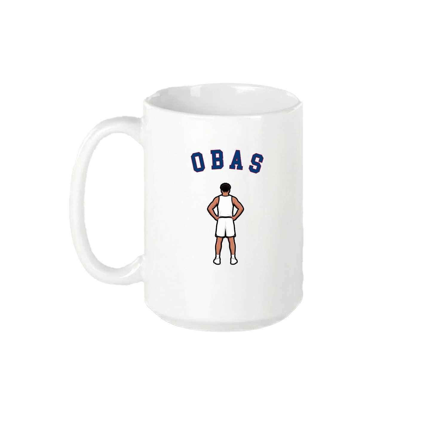 15oz Coffee Mug — Shirsey Arch in White