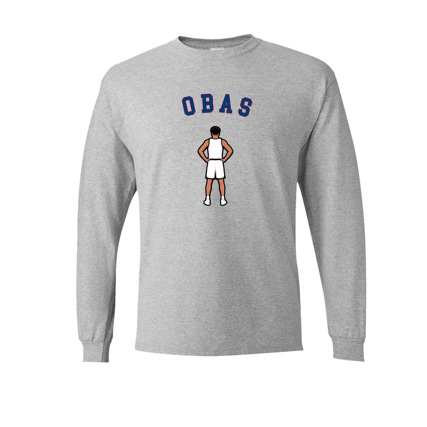 Long Sleeve Tee — Shirsey Arch in Grey