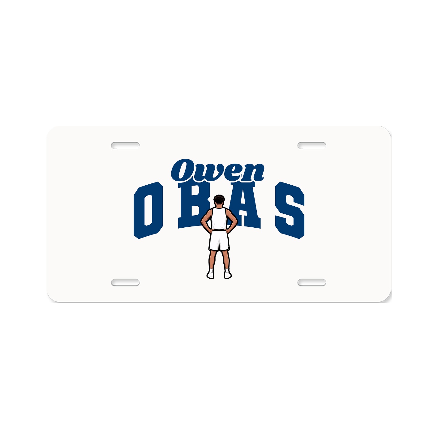 License Plate — Signature Arch in Classic