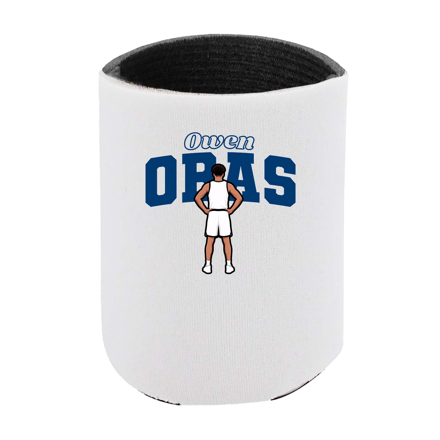 Can Holder — Name Arch in White