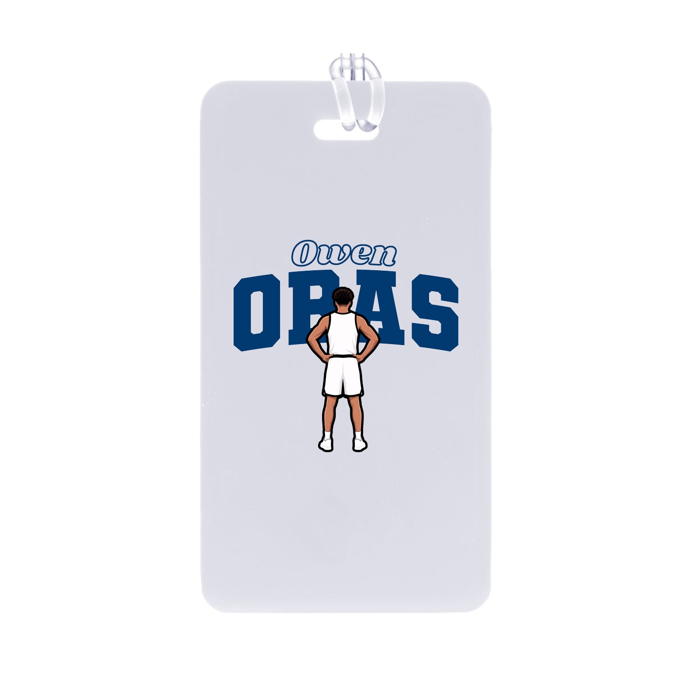 Bag Tag — Name Arch in Classic