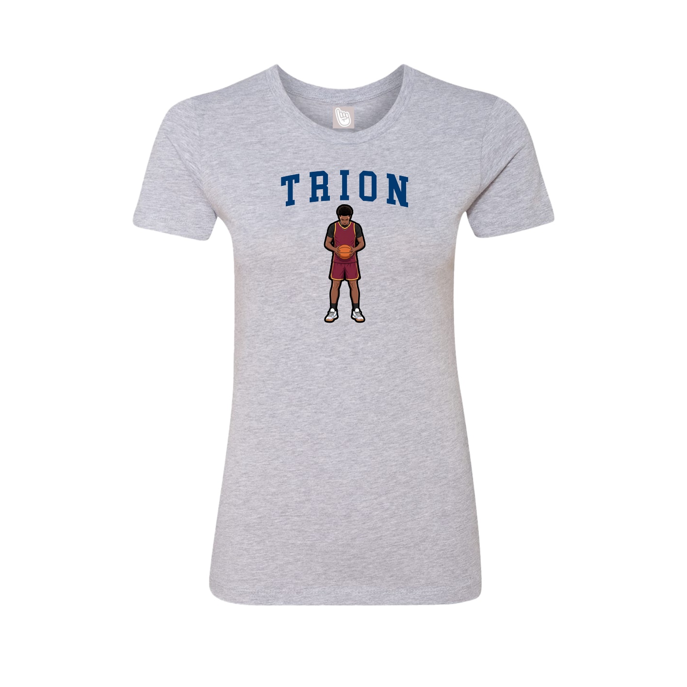Fitted Women's Tee — Shirsey in Grey
