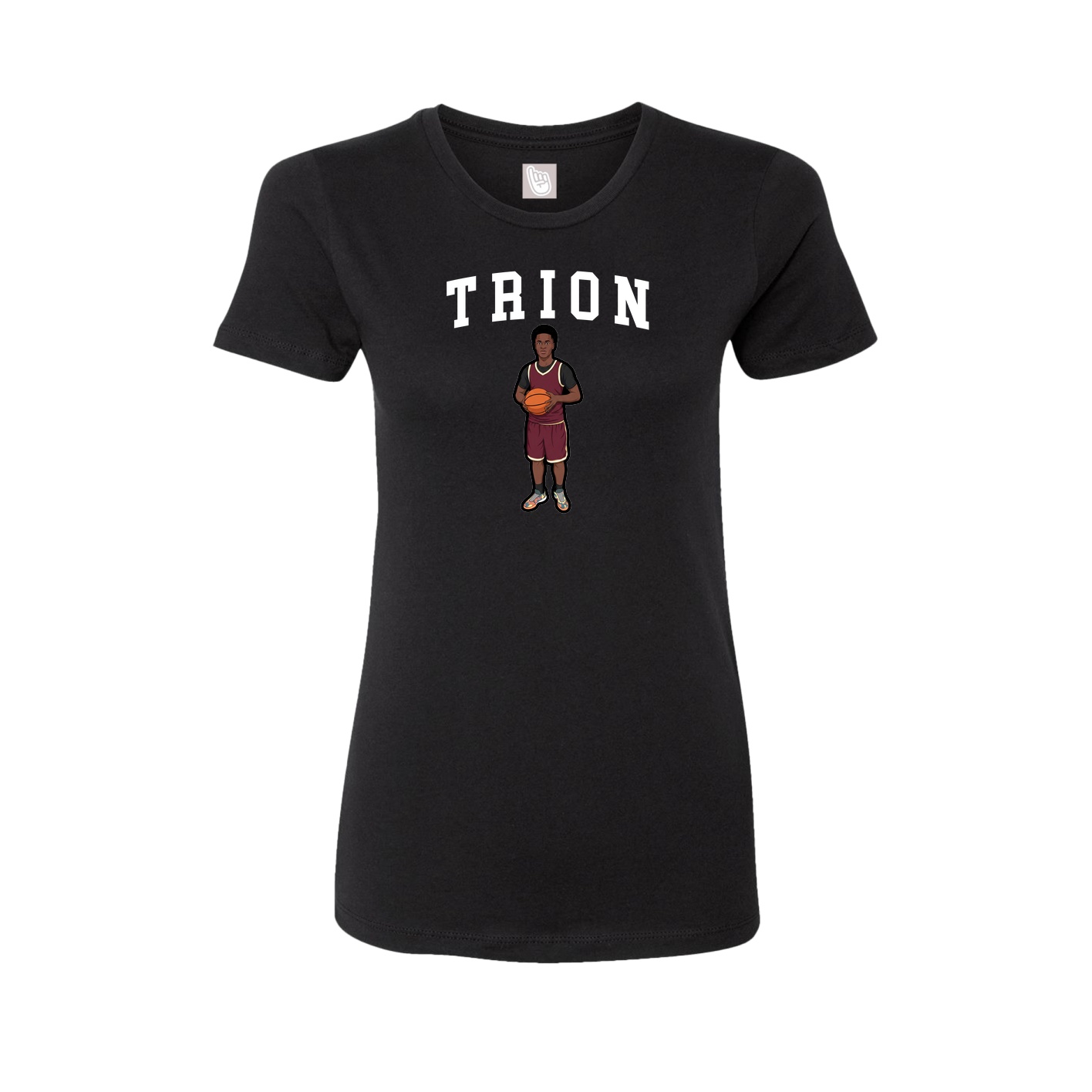 Fitted Women's Tee — Shirsey in Black