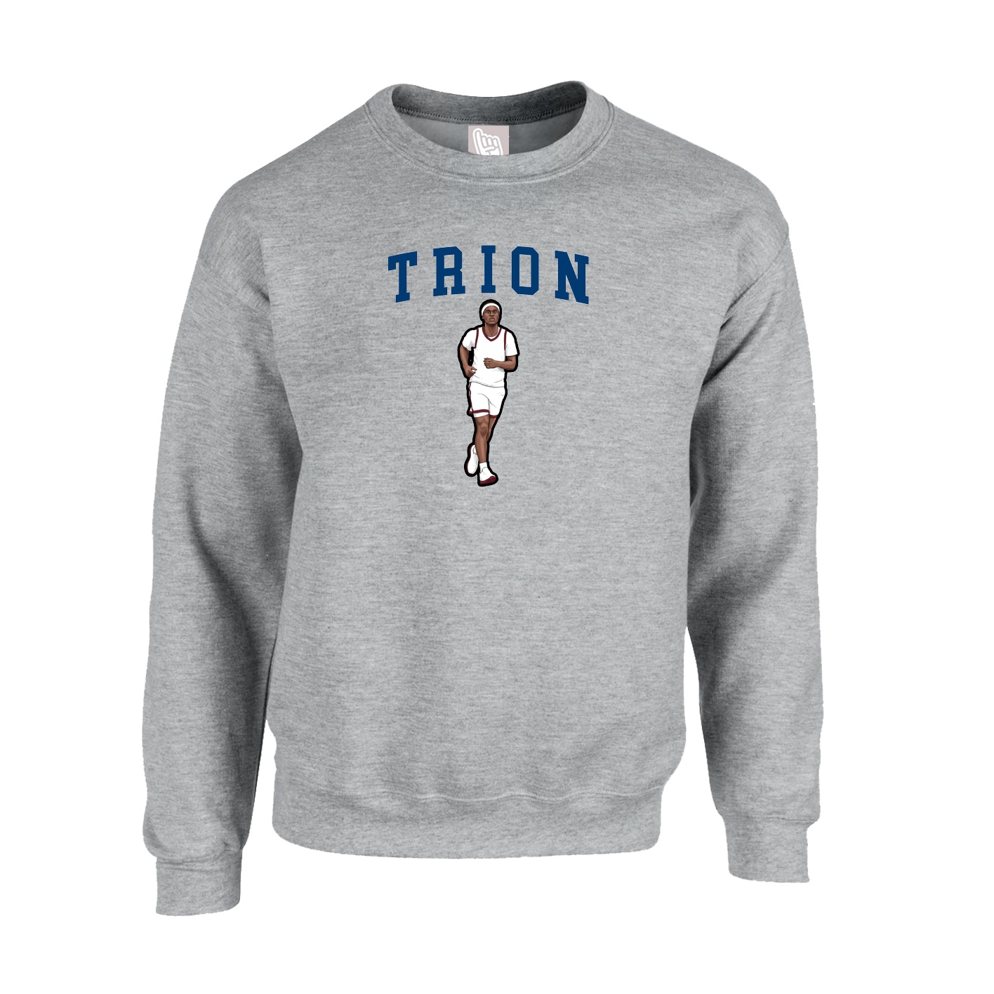 Fleece Crew — Shirsey in Grey