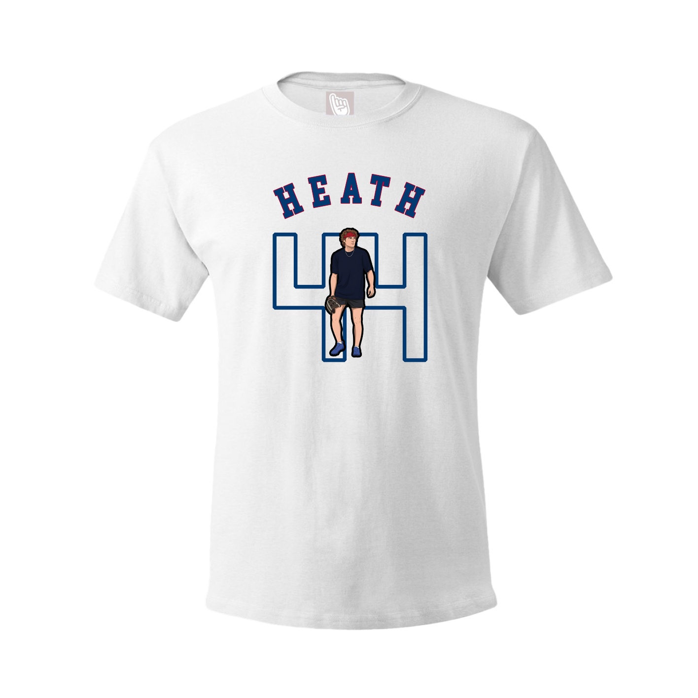 Youth Tee — Shirsey Arch in White