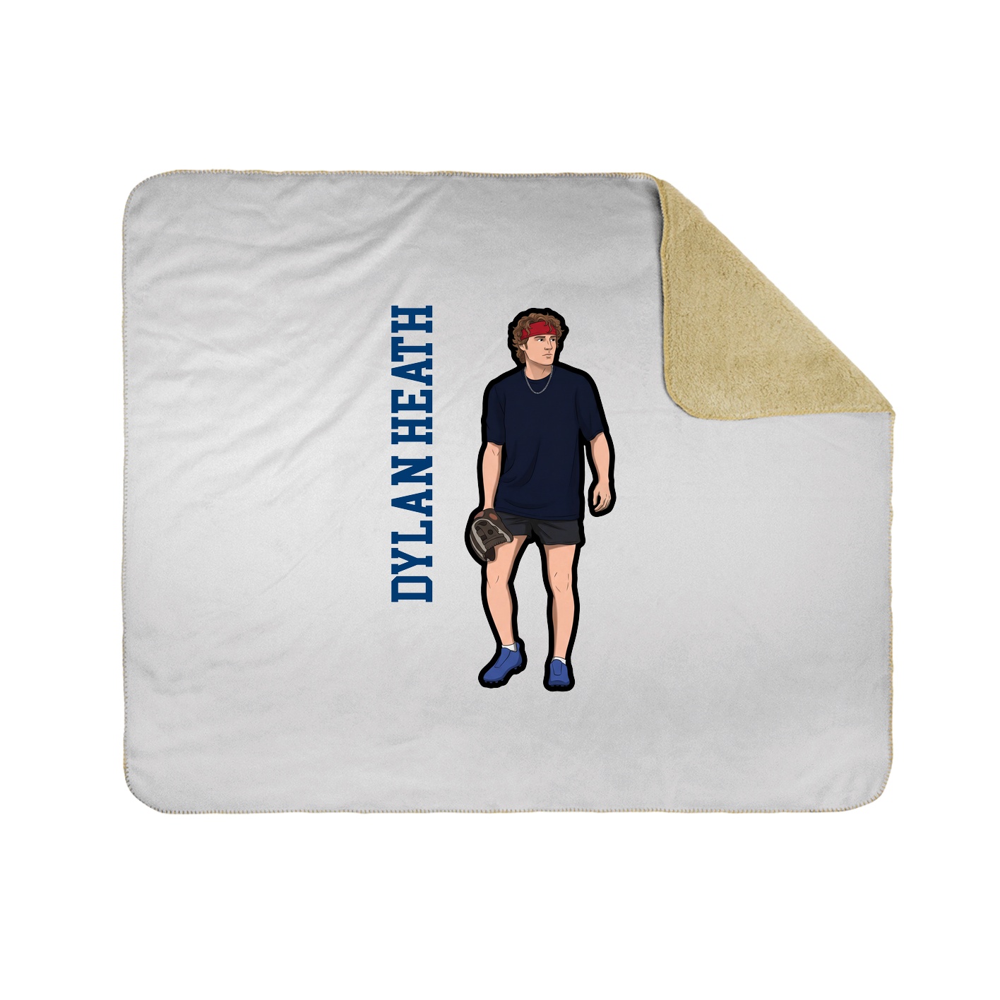 50x60 Sherpa Lined Throw Blanket