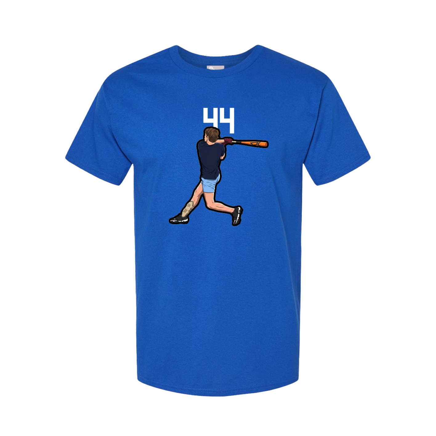 Youth Tee — Number Top in Royal