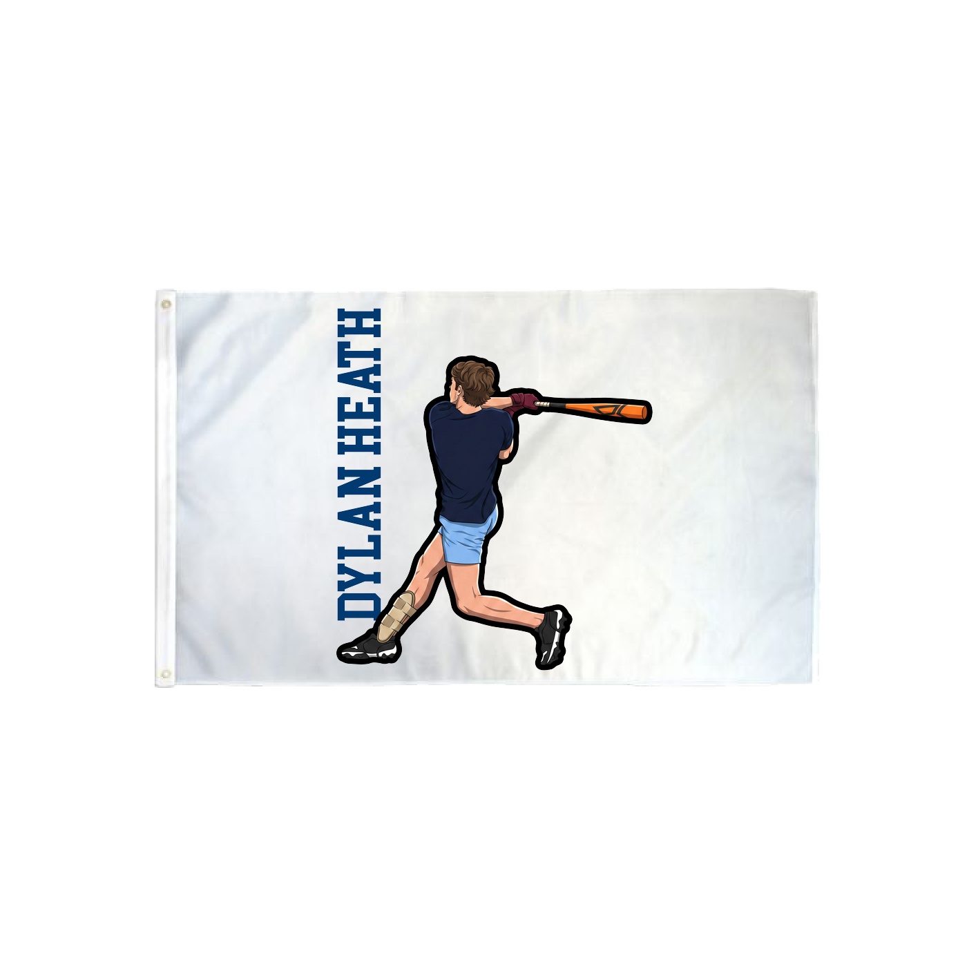 3x5 Flag — Name Vertical in Classic
