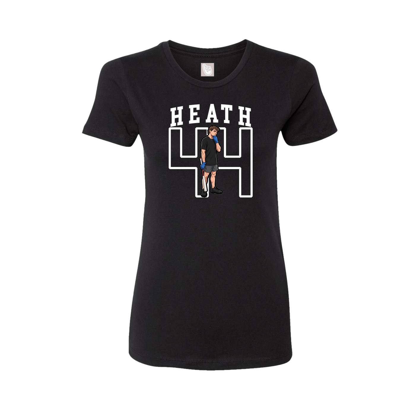 Fitted Women's Tee — Shirsey in Black