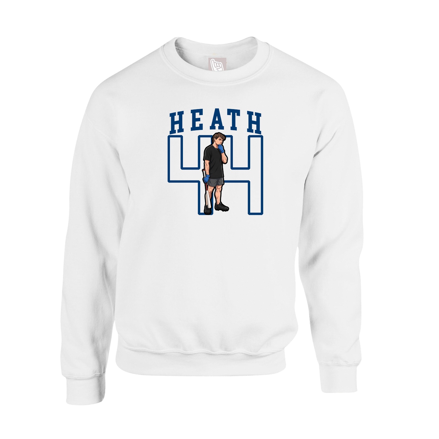 Fleece Crew — Shirsey in White