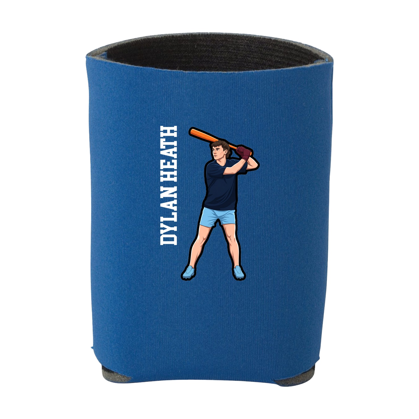 Can Holder — Name Vertical in Royal