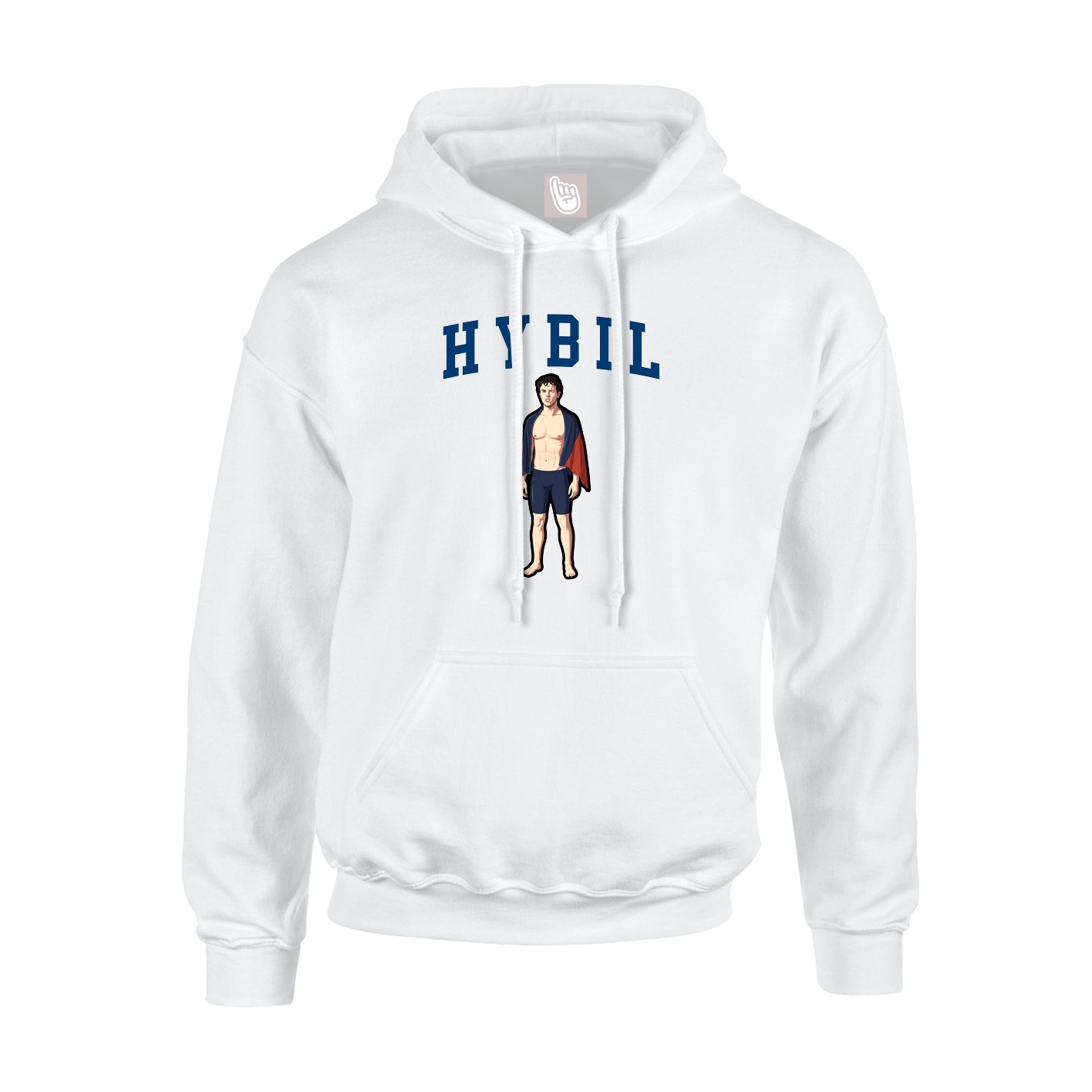 Hoodie — Shirsey in White