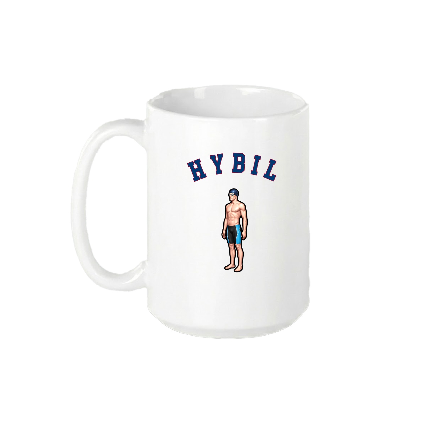 15oz Coffee Mug — Shirsey Arch in White