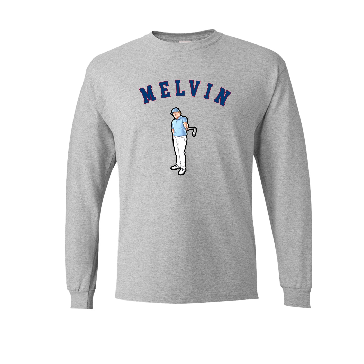 Long Sleeve Tee — Shirsey Arch in Grey