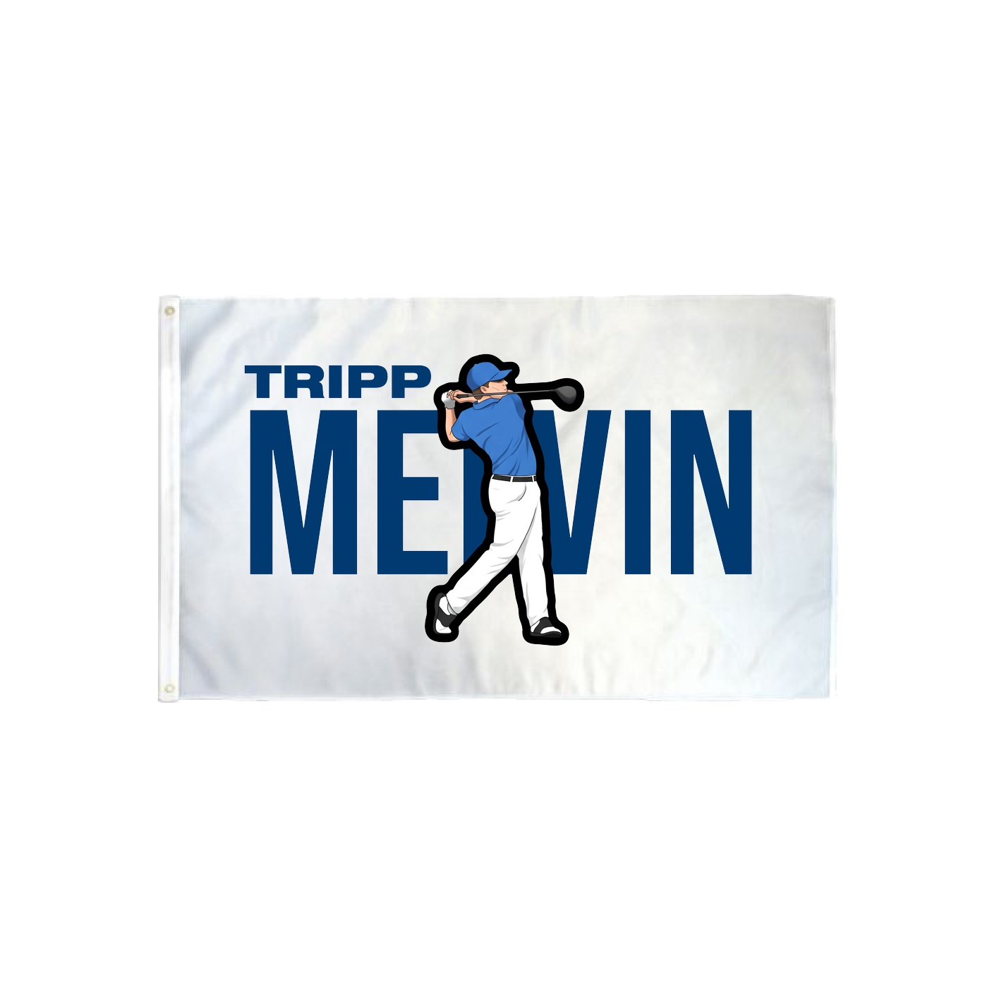 3x5 Flag — Player Name in Classic