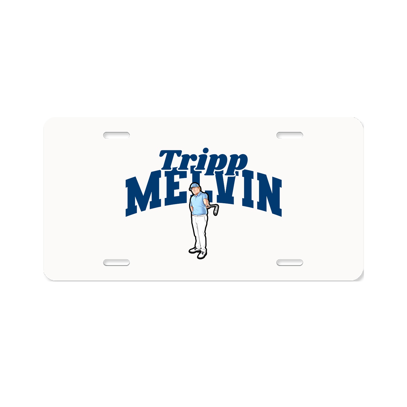 License Plate — Signature Arch in Classic