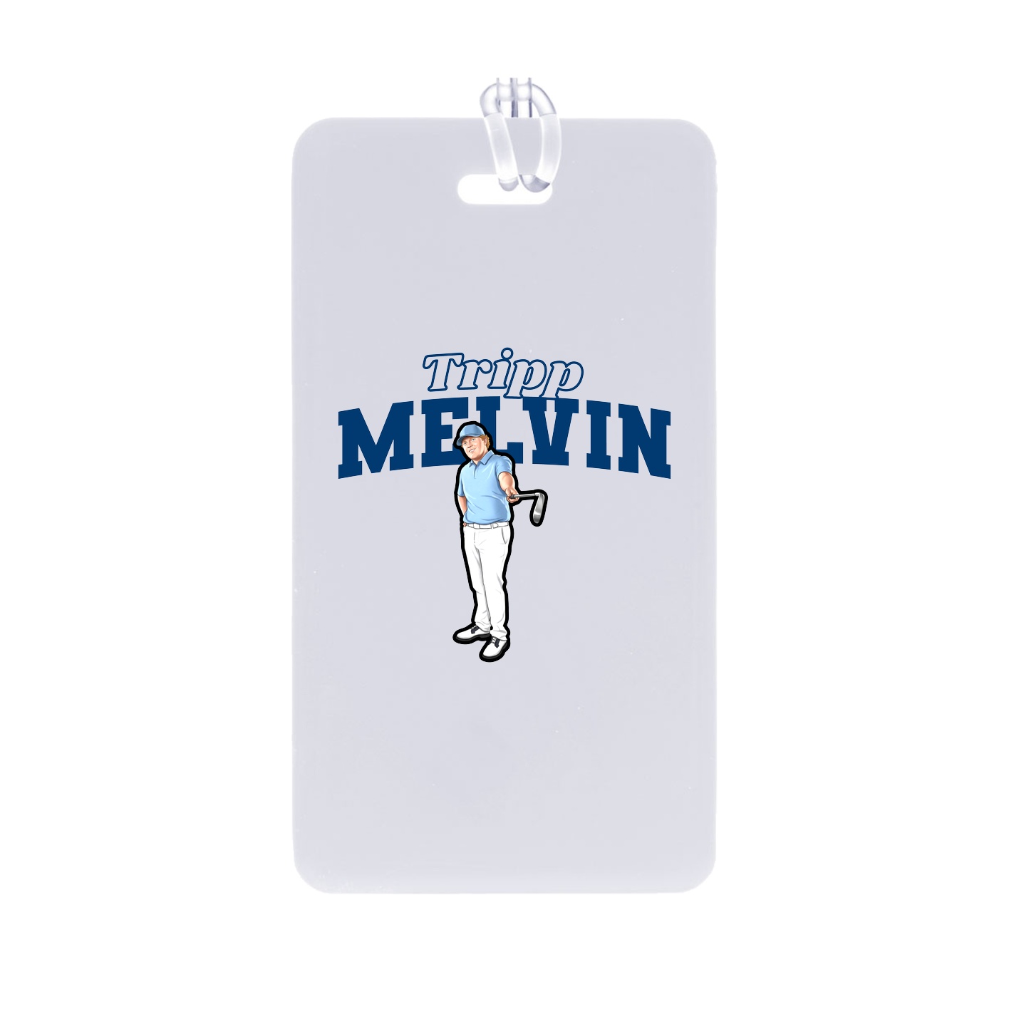 Bag Tag — Name Arch in Classic