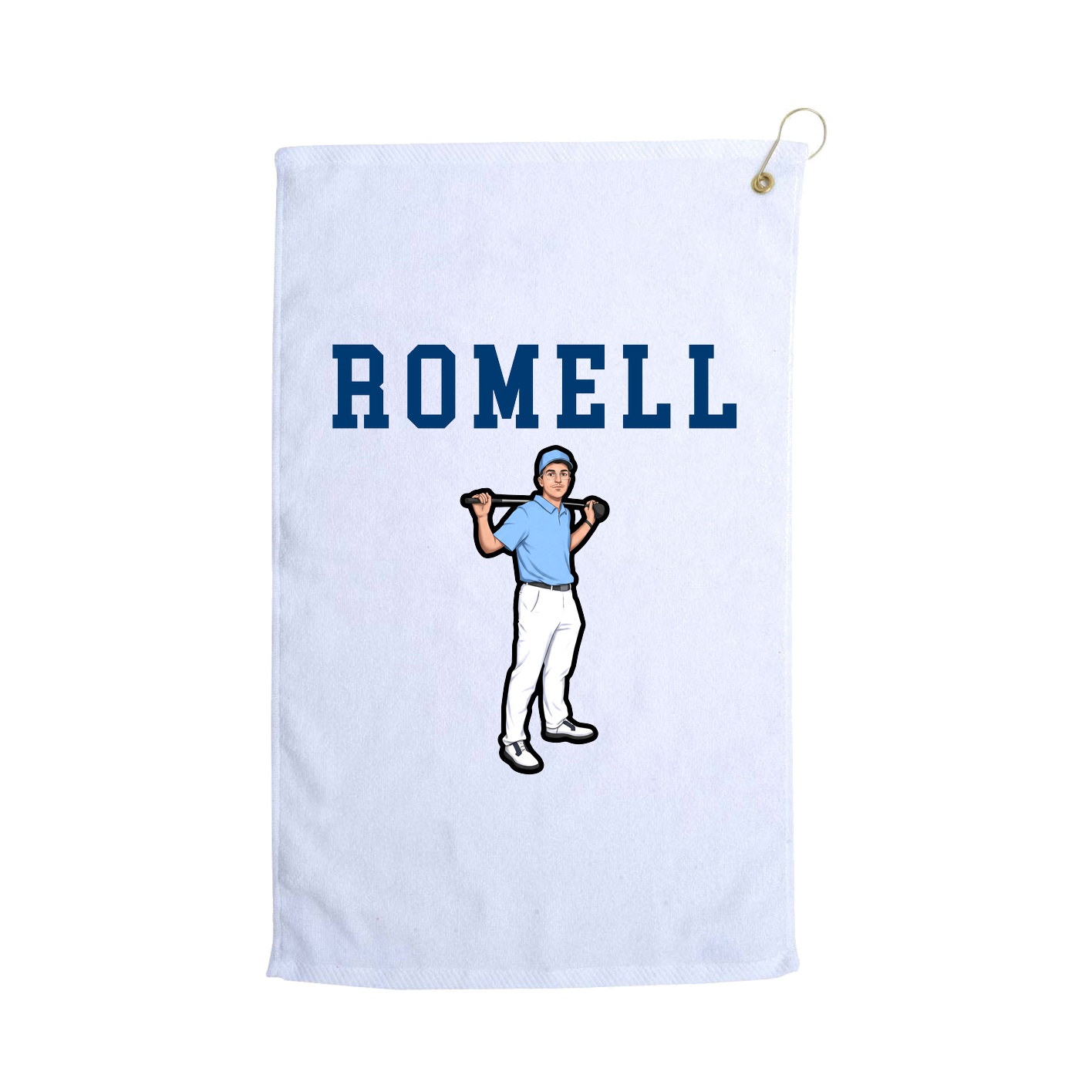 Golf Towel — Shirsey in White