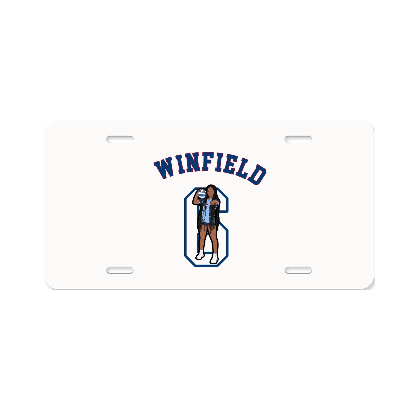 License Plate — Shirsey Arch in Classic