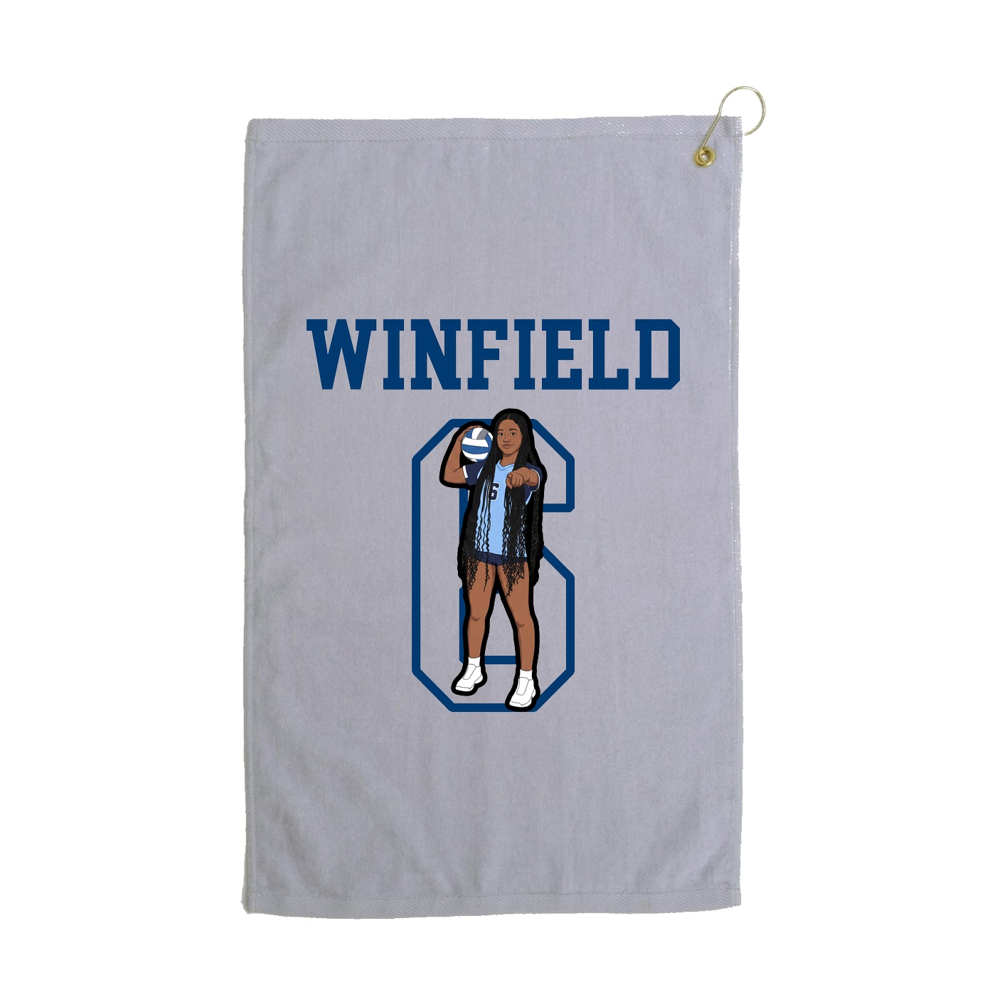 Golf Towel — Shirsey in Grey