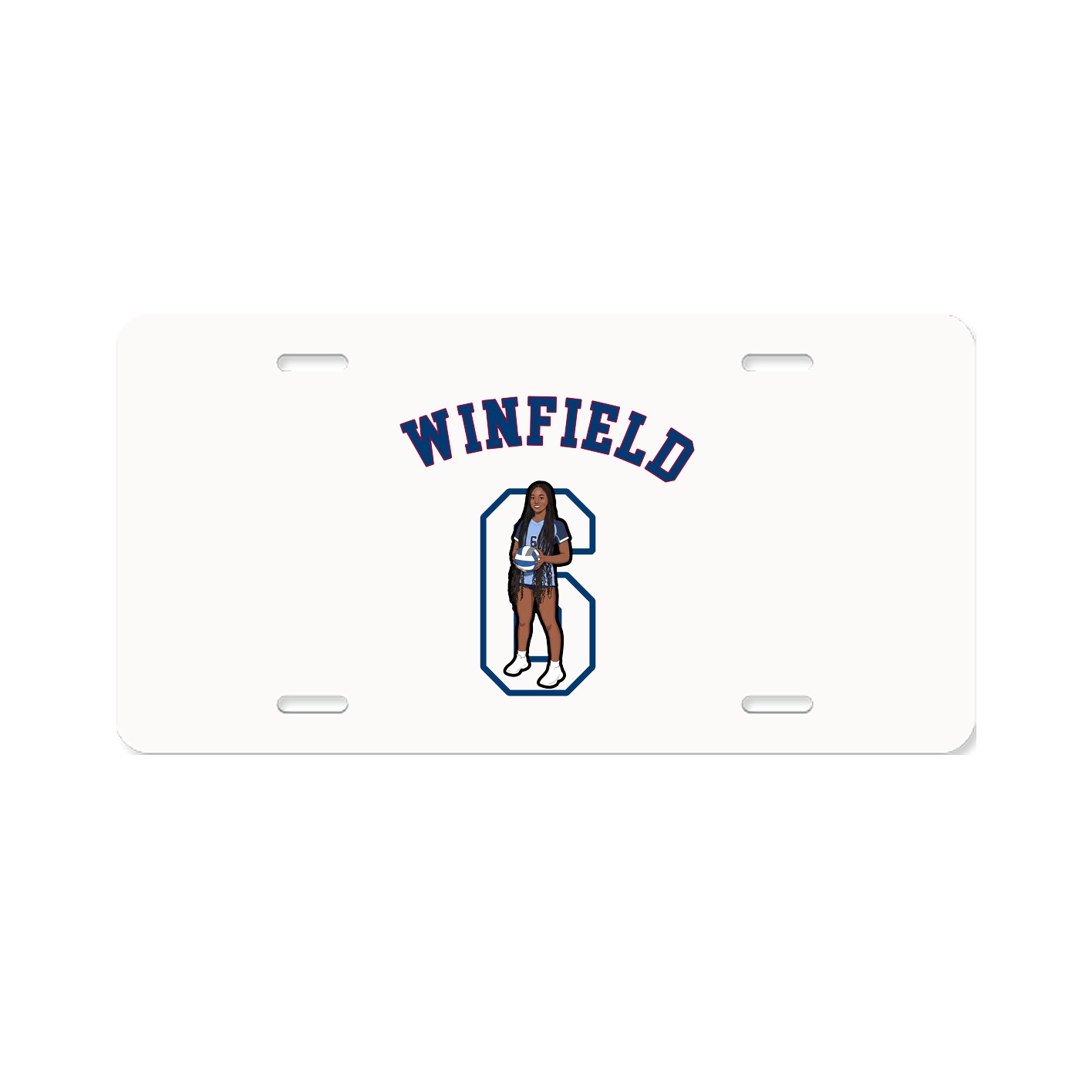 License Plate — Shirsey Arch in Classic