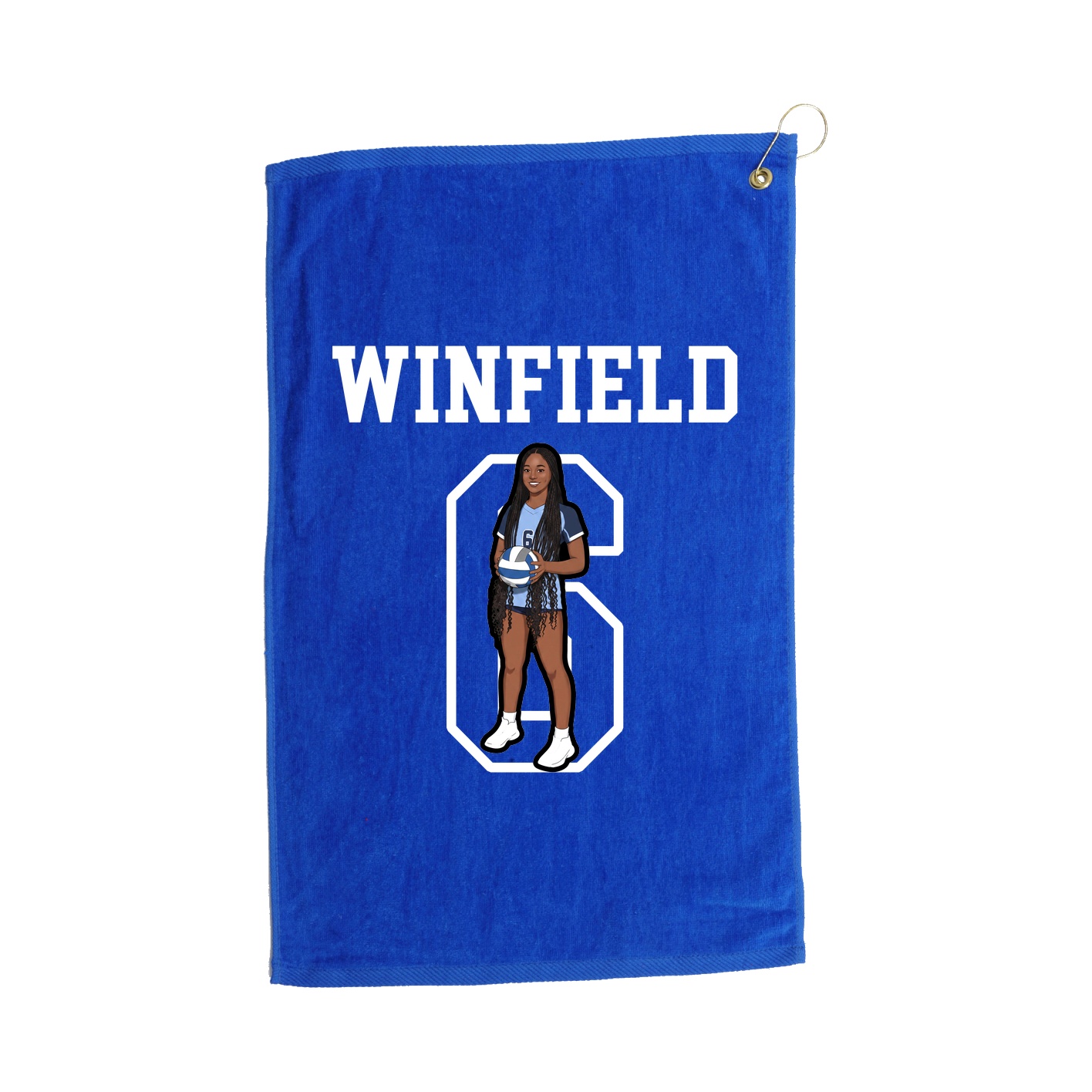 Golf Towel — Shirsey in Royal