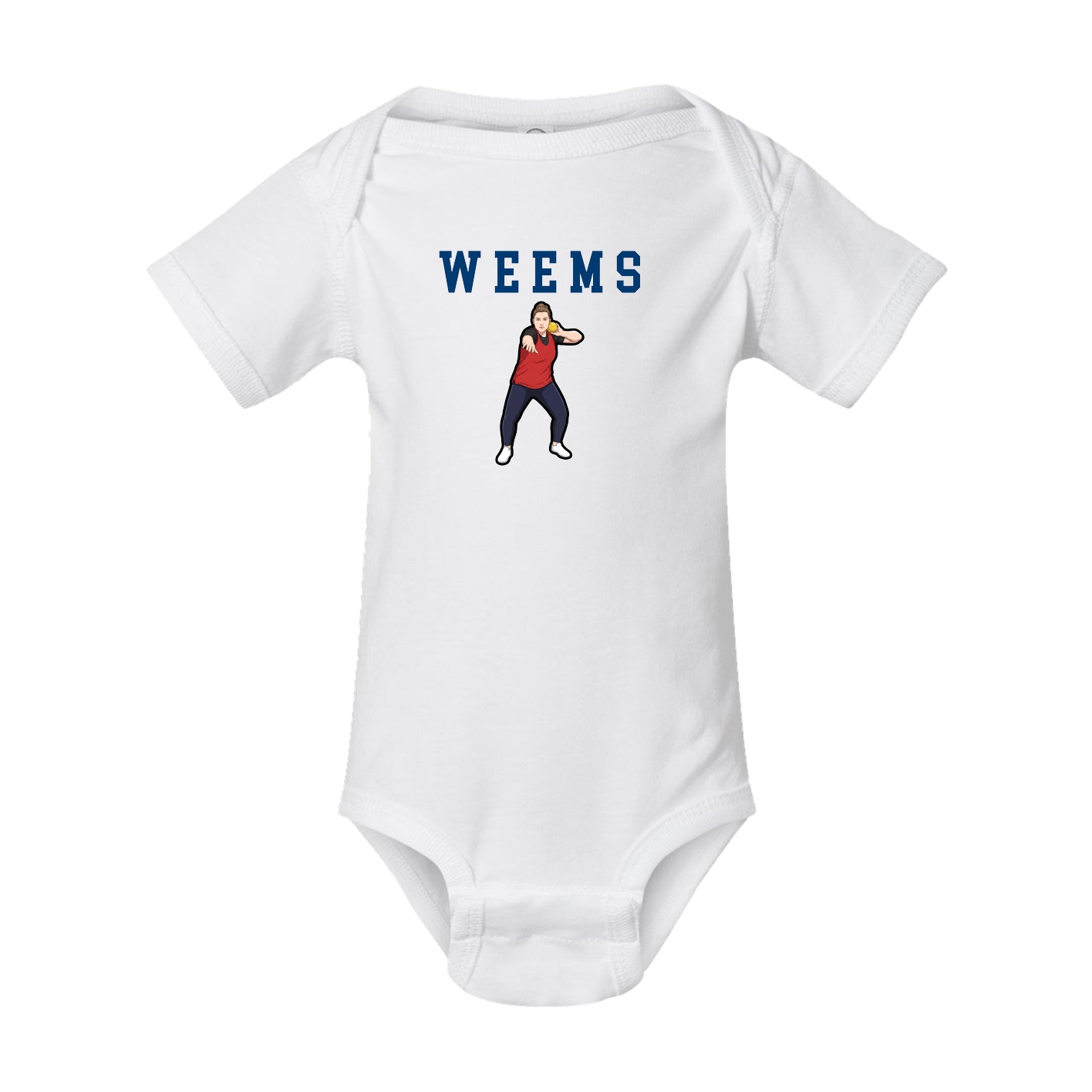 Baby Onesie — Shirsey in White