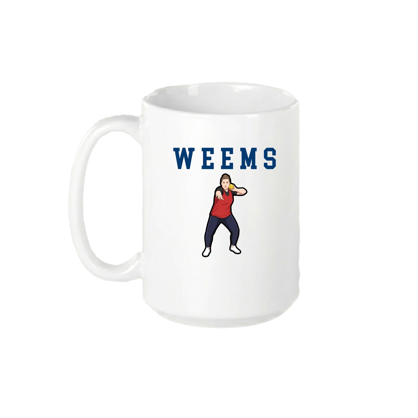 15oz Coffee Mug — Shirsey in White