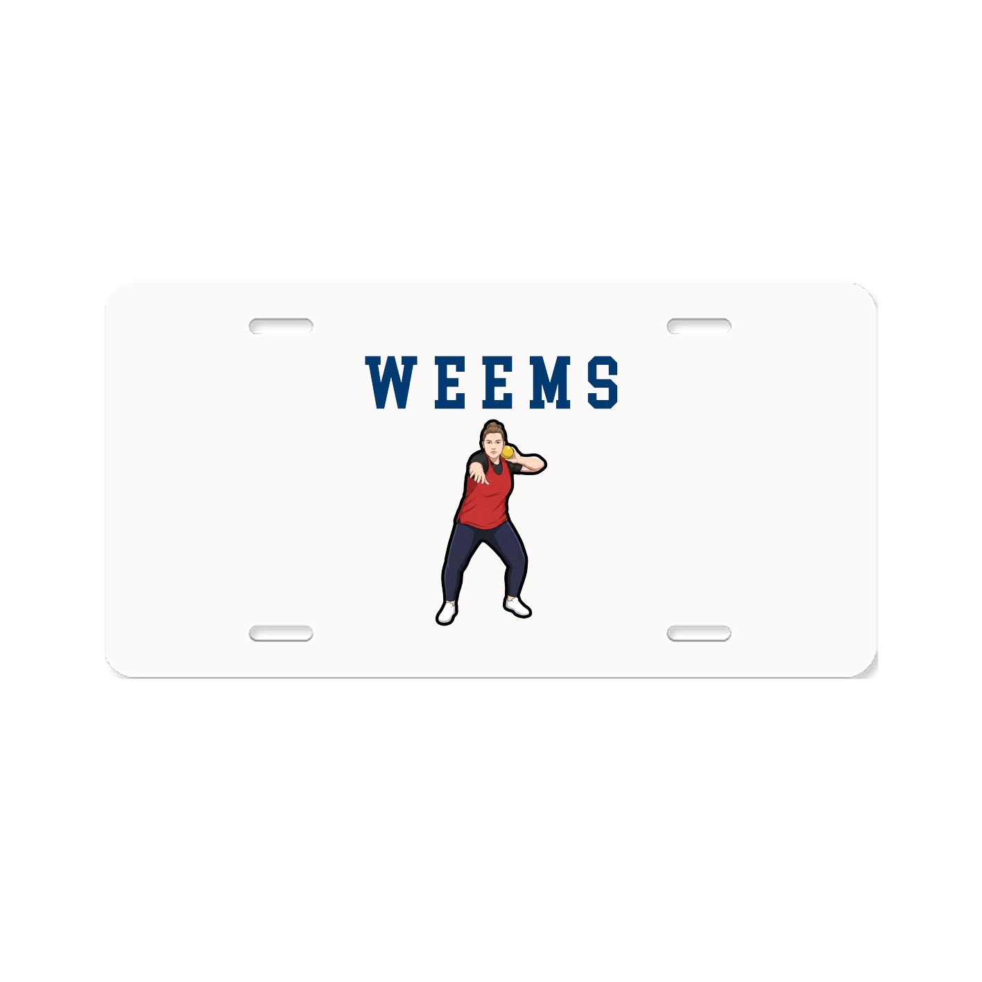License Plate — Shirsey in Classic