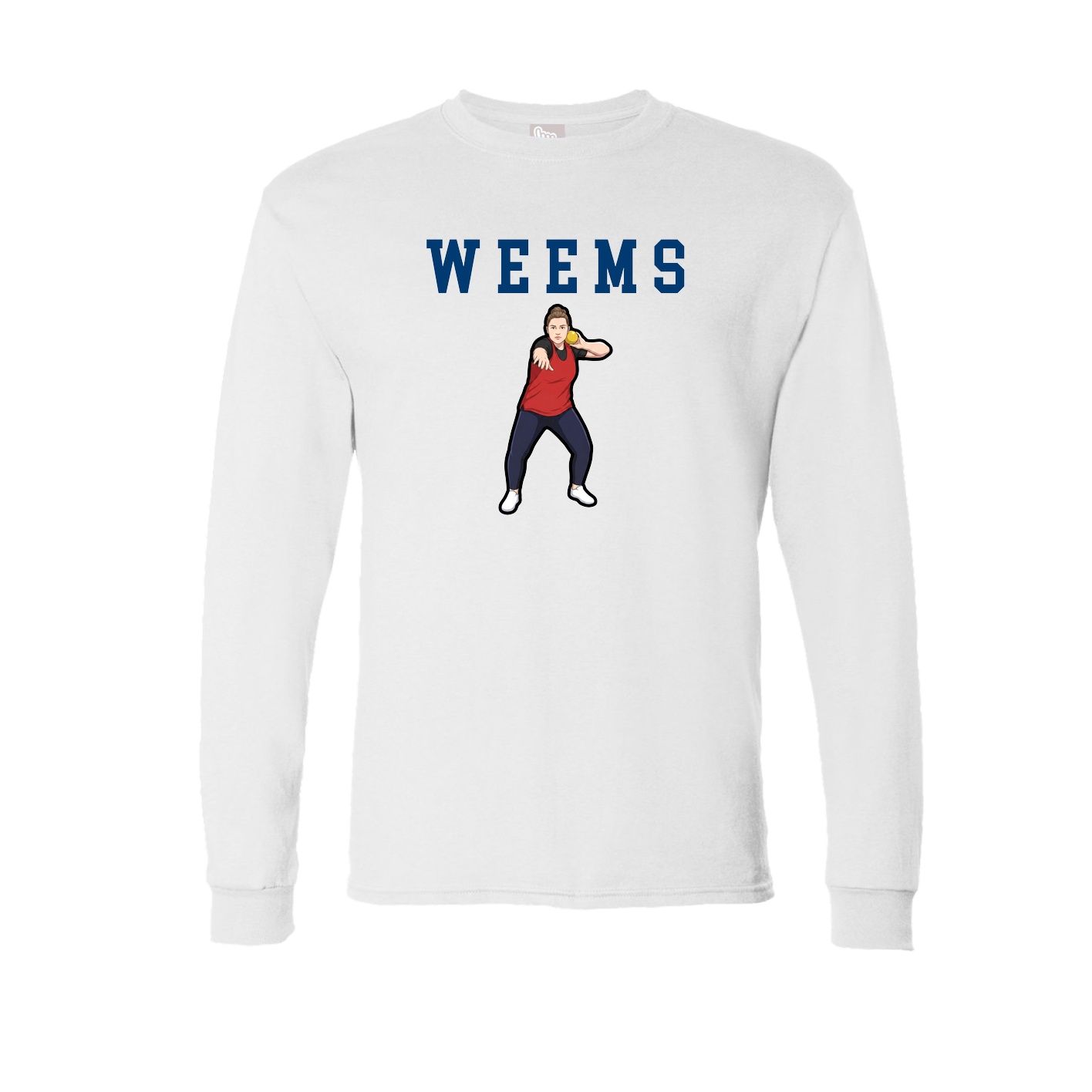 Long Sleeve Tee — Shirsey in White