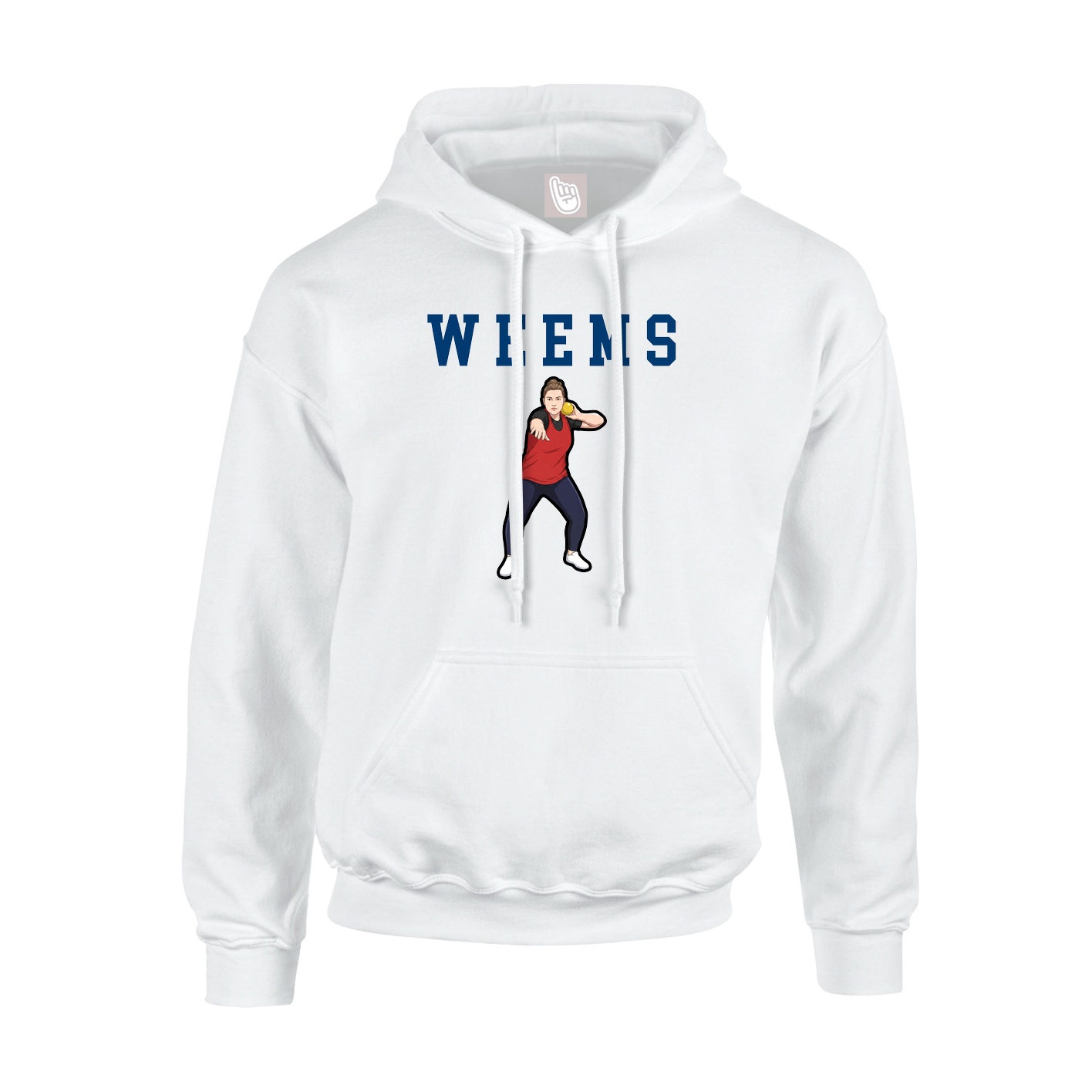 Youth Hoodie — Shirsey in White