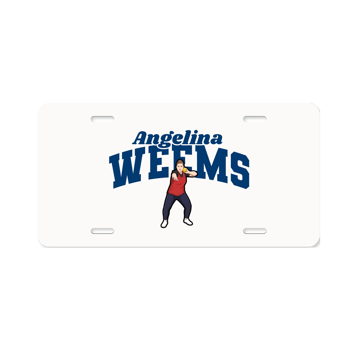 License Plate — Signature Arch in Classic