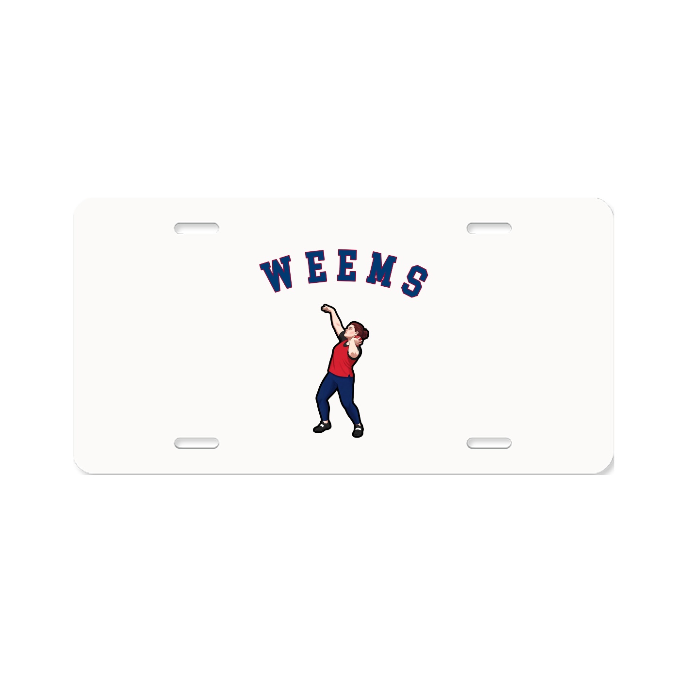 License Plate — Shirsey Arch in Classic