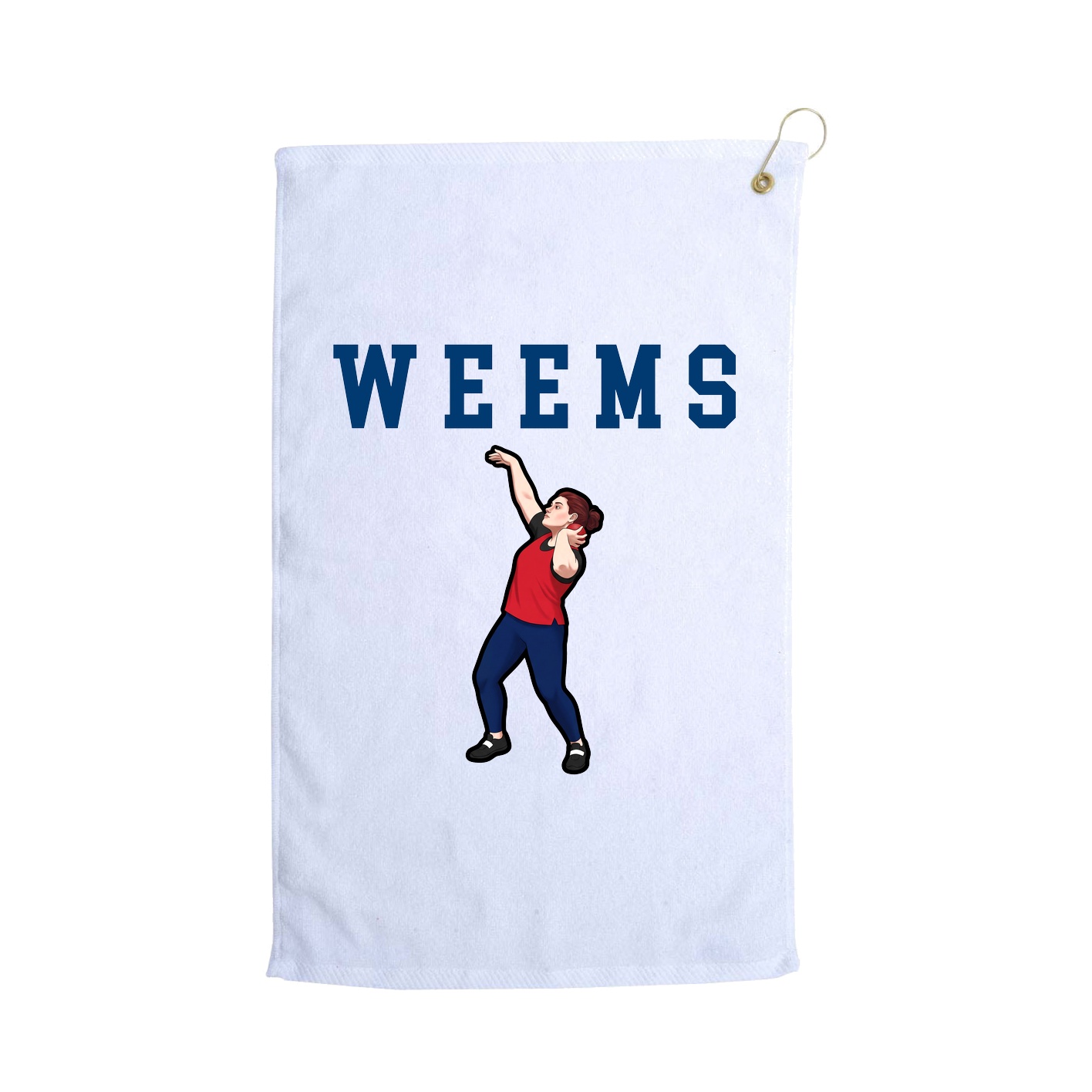 Golf Towel — Shirsey in White