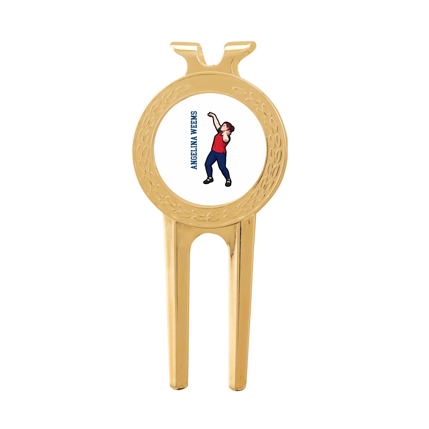 Divot Tool with Ball Marker — Name Vertical in Classic