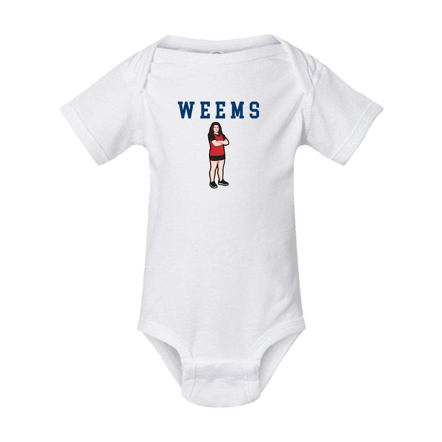 Baby Onesie — Shirsey in White