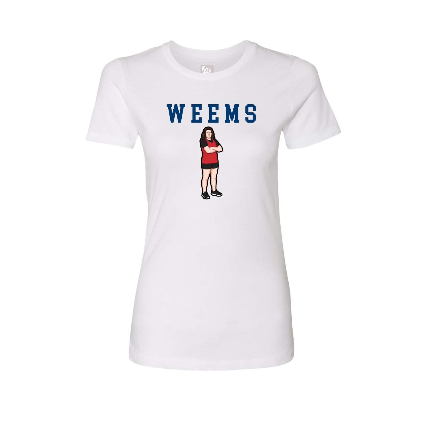 Fitted Women's Tee — Shirsey in White