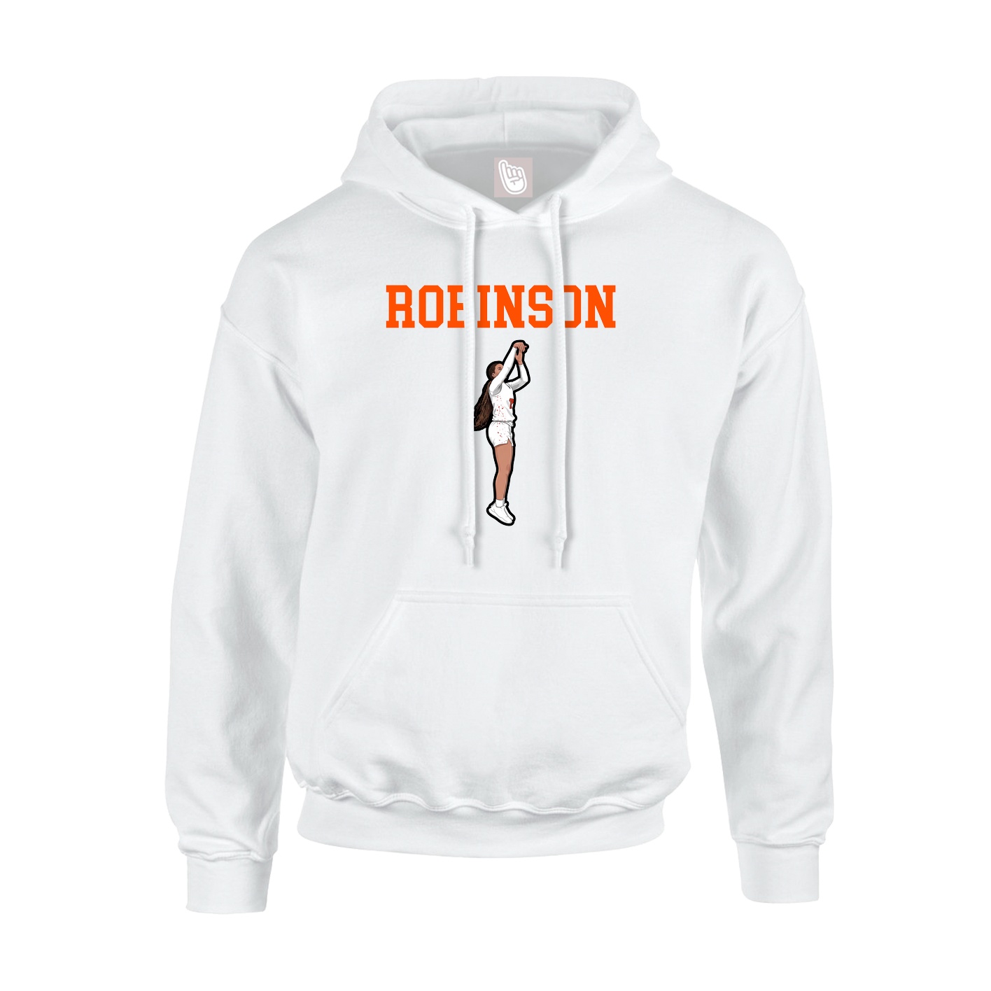 Hoodie — Shirsey in White