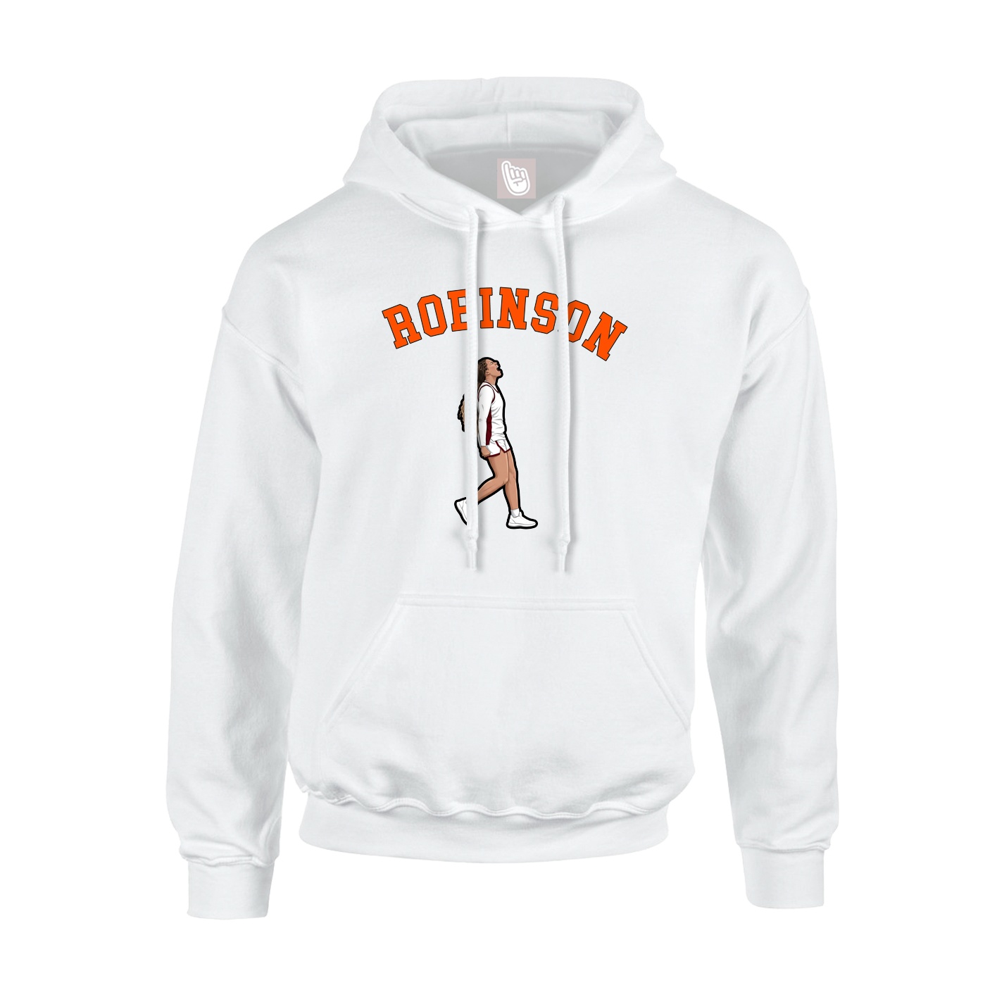Youth Hoodie — Shirsey Arch in White