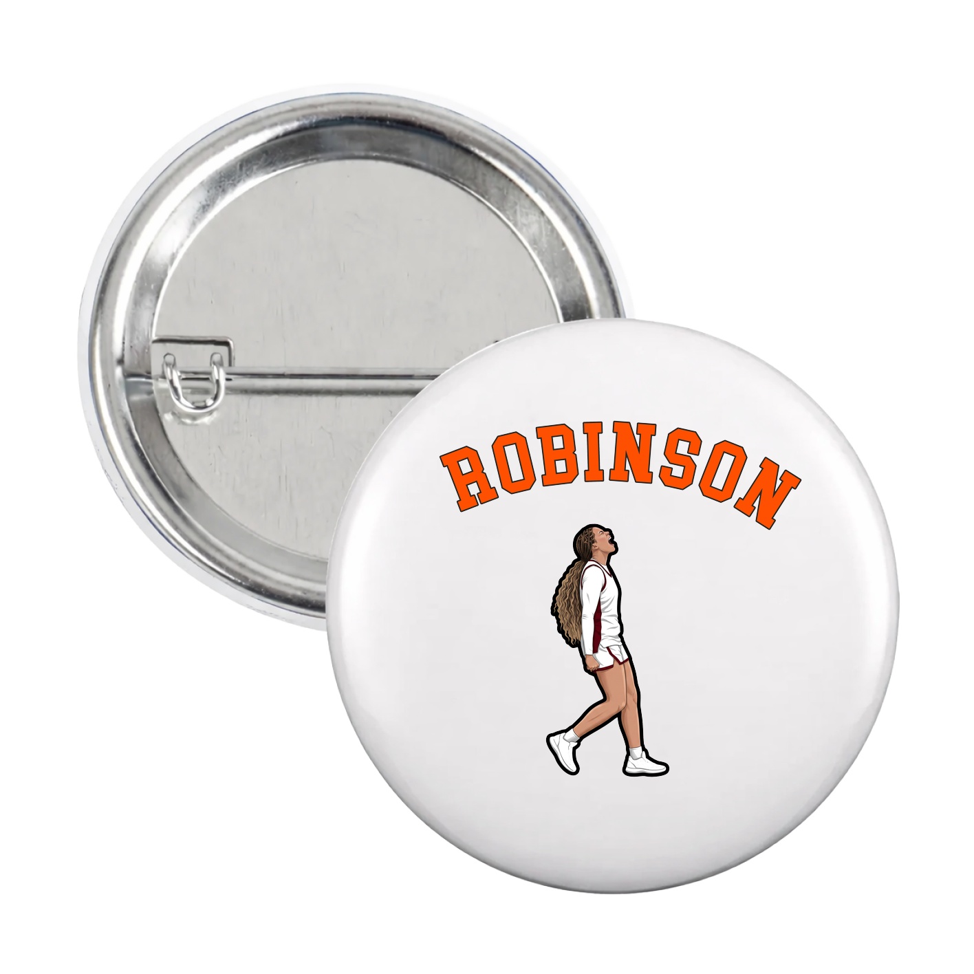 Game Day Button — Shirsey Arch in White