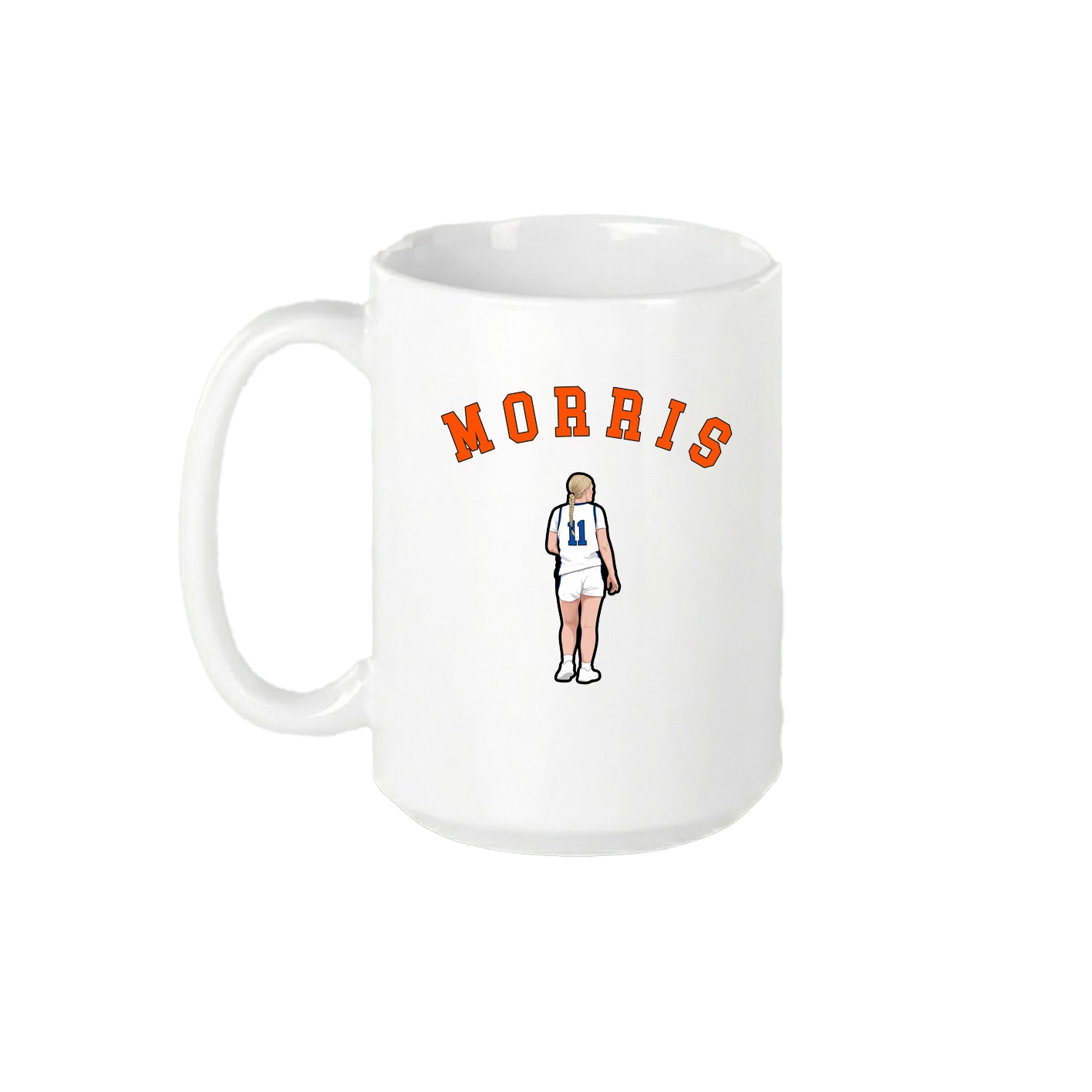 15oz Coffee Mug — Shirsey Arch in White