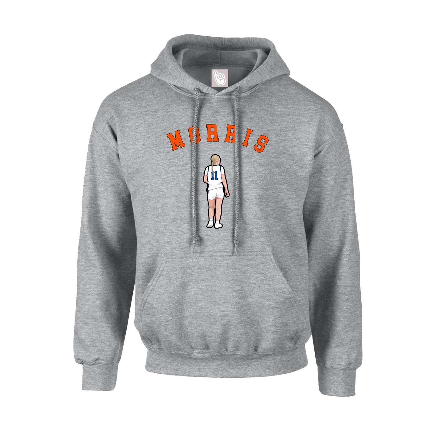 Youth Hoodie — Shirsey Arch in Grey