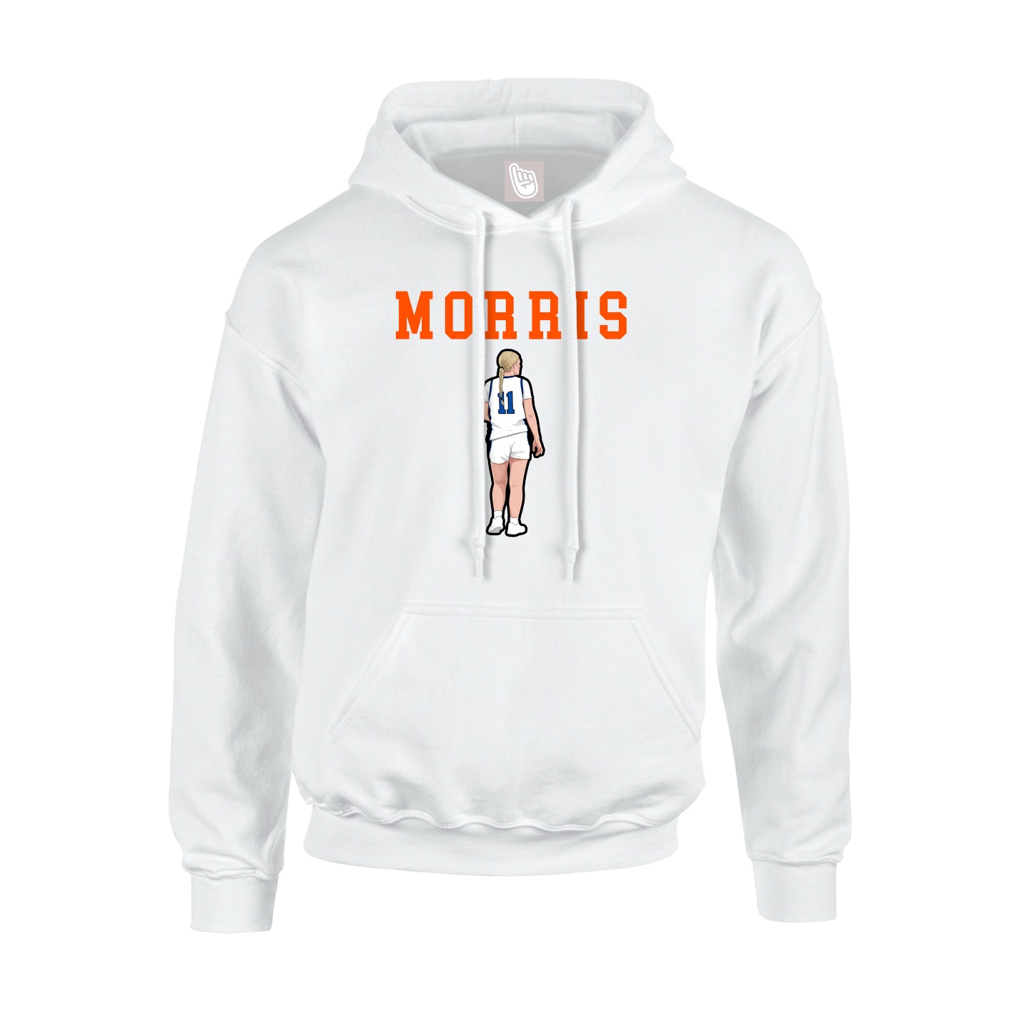 Youth Hoodie — Shirsey in White
