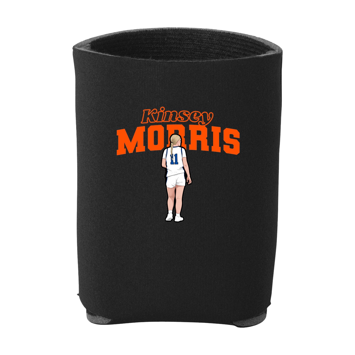 Can Holder — Name Arch in Black