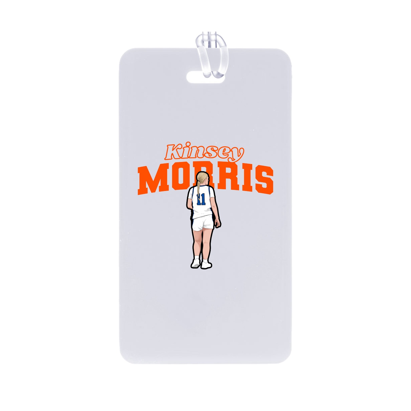Bag Tag — Name Arch in Classic