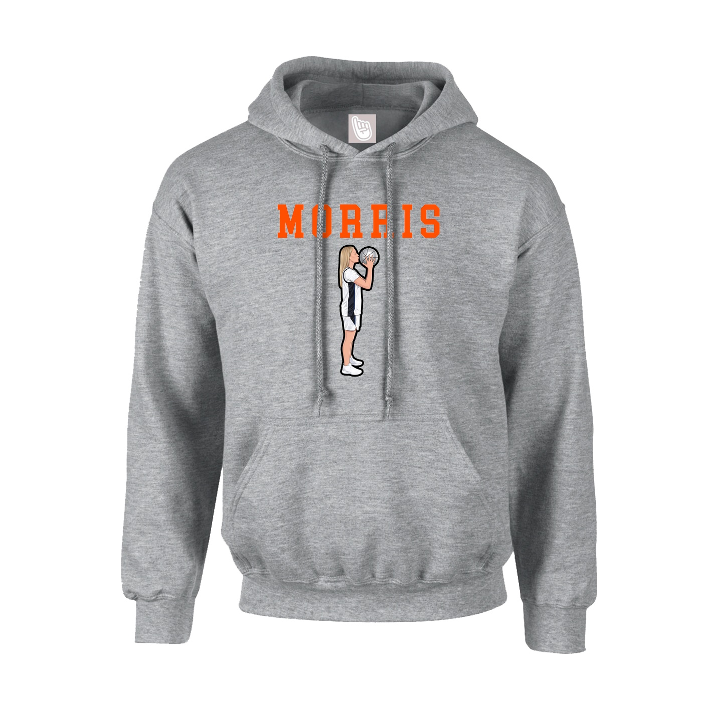 Hoodie — Shirsey in Grey