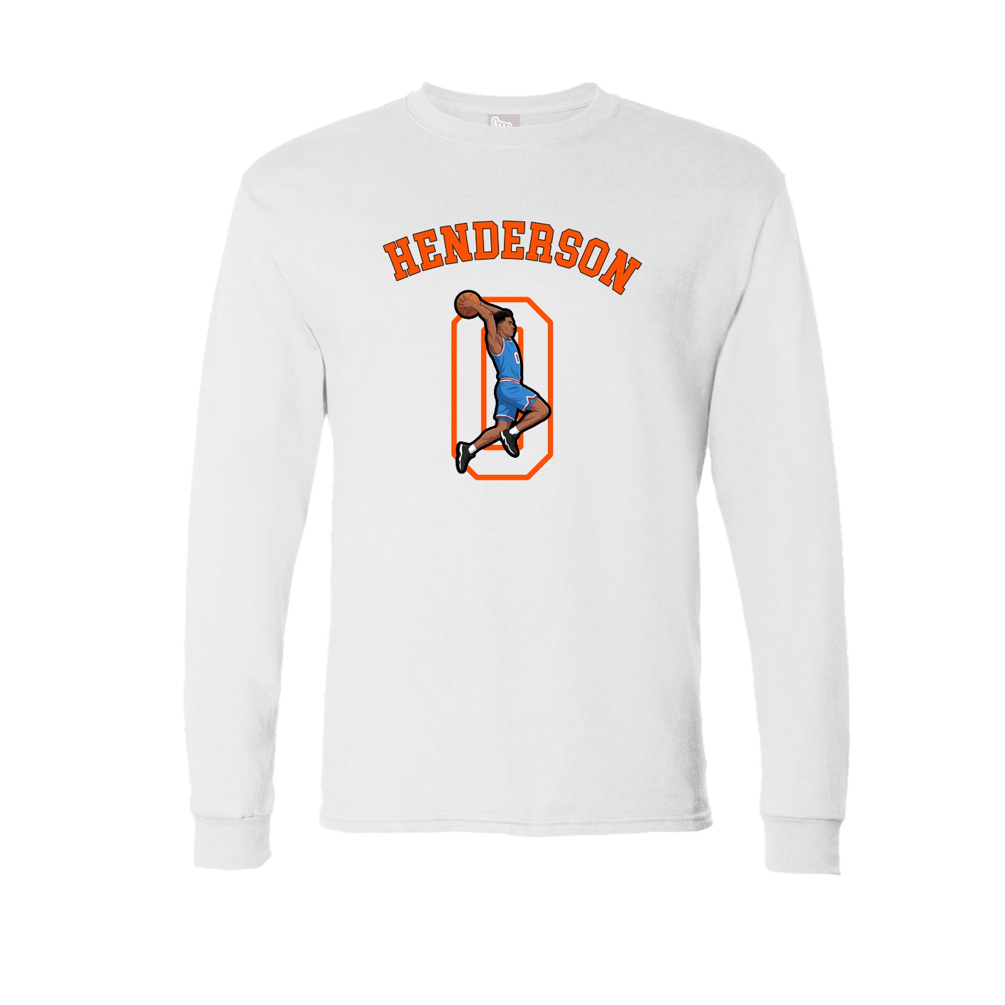Long Sleeve Tee — Shirsey Arch in White